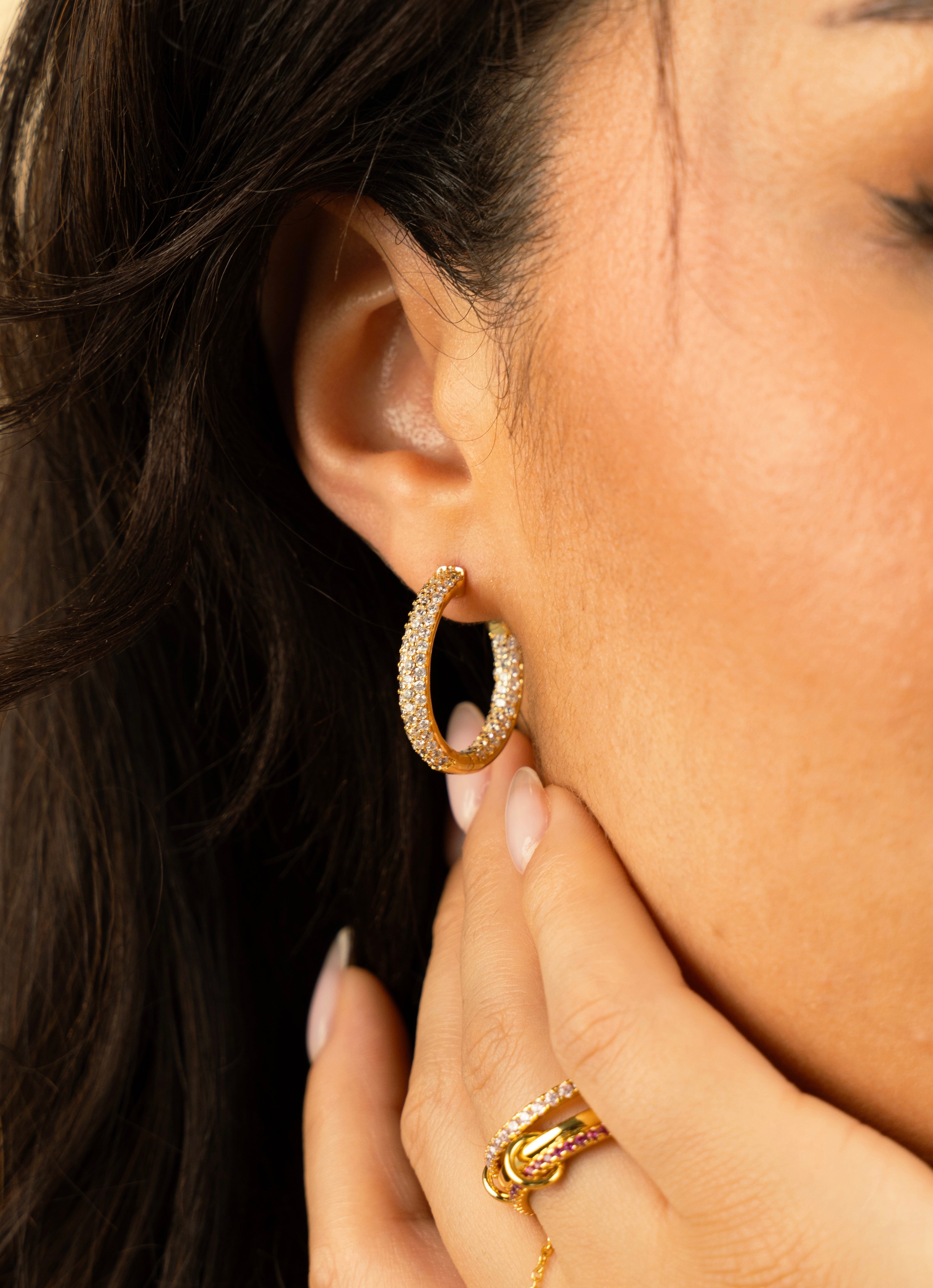 Lamya small hoops