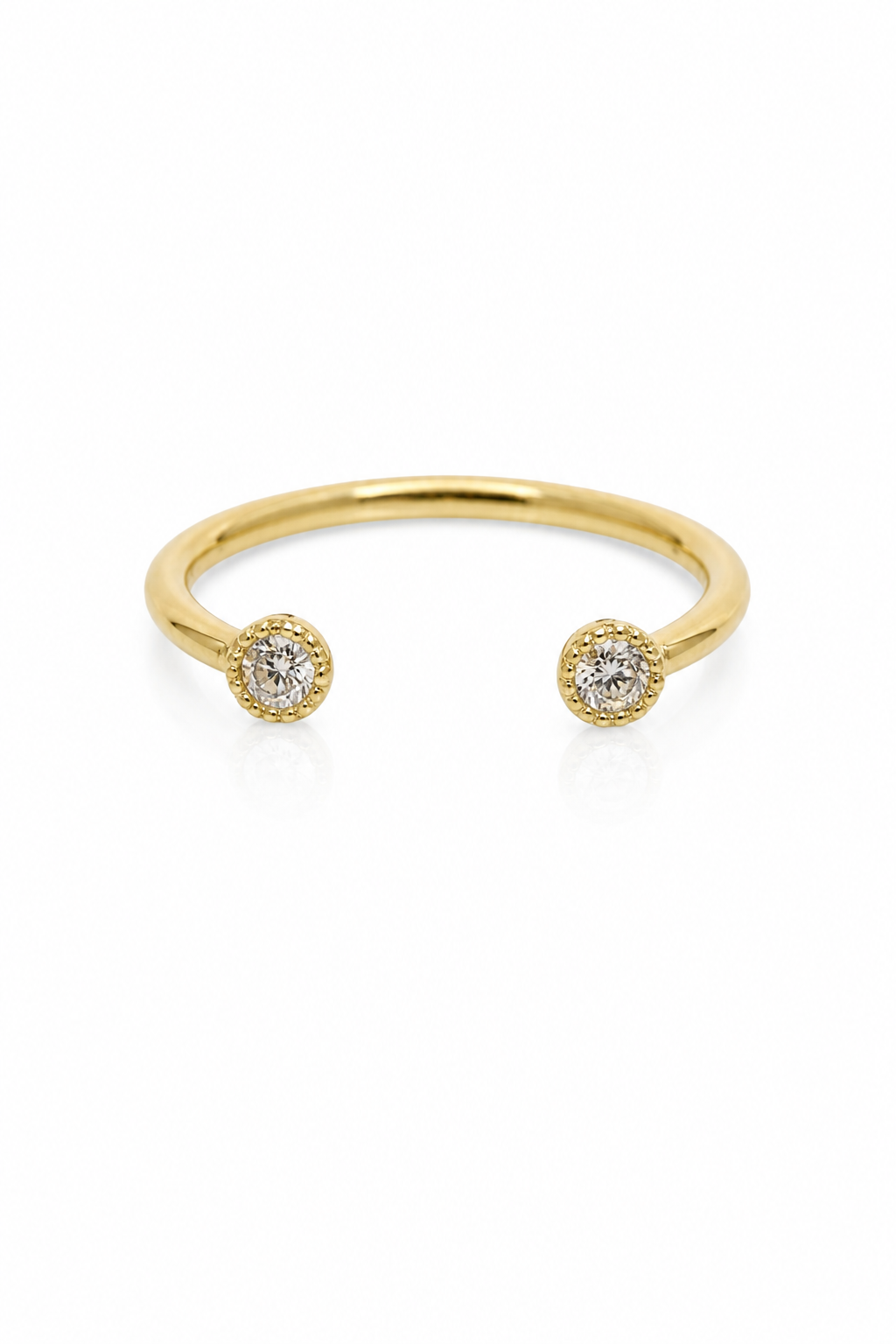 Sienna Duo Gold Ring