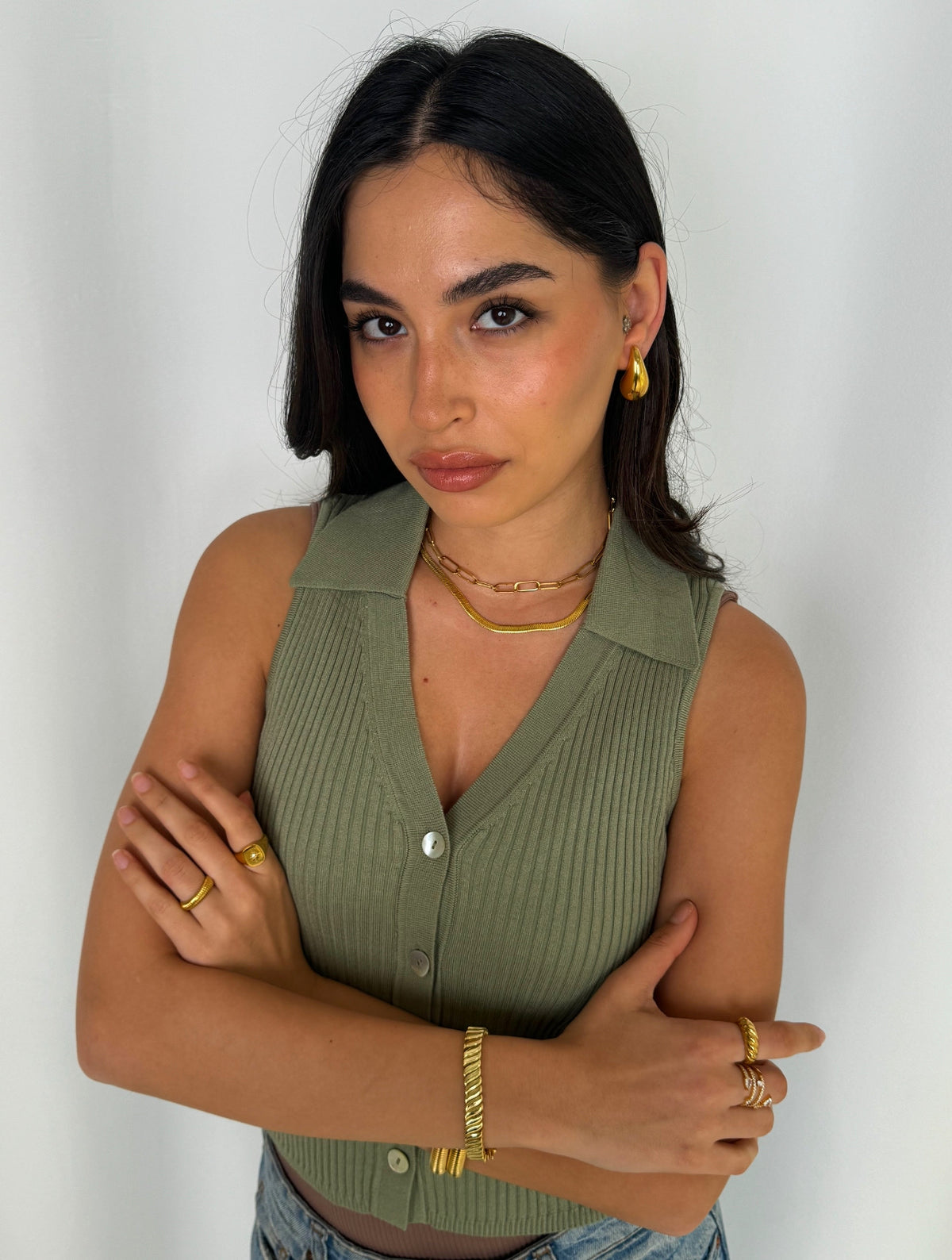 Alba Necklace – Gold