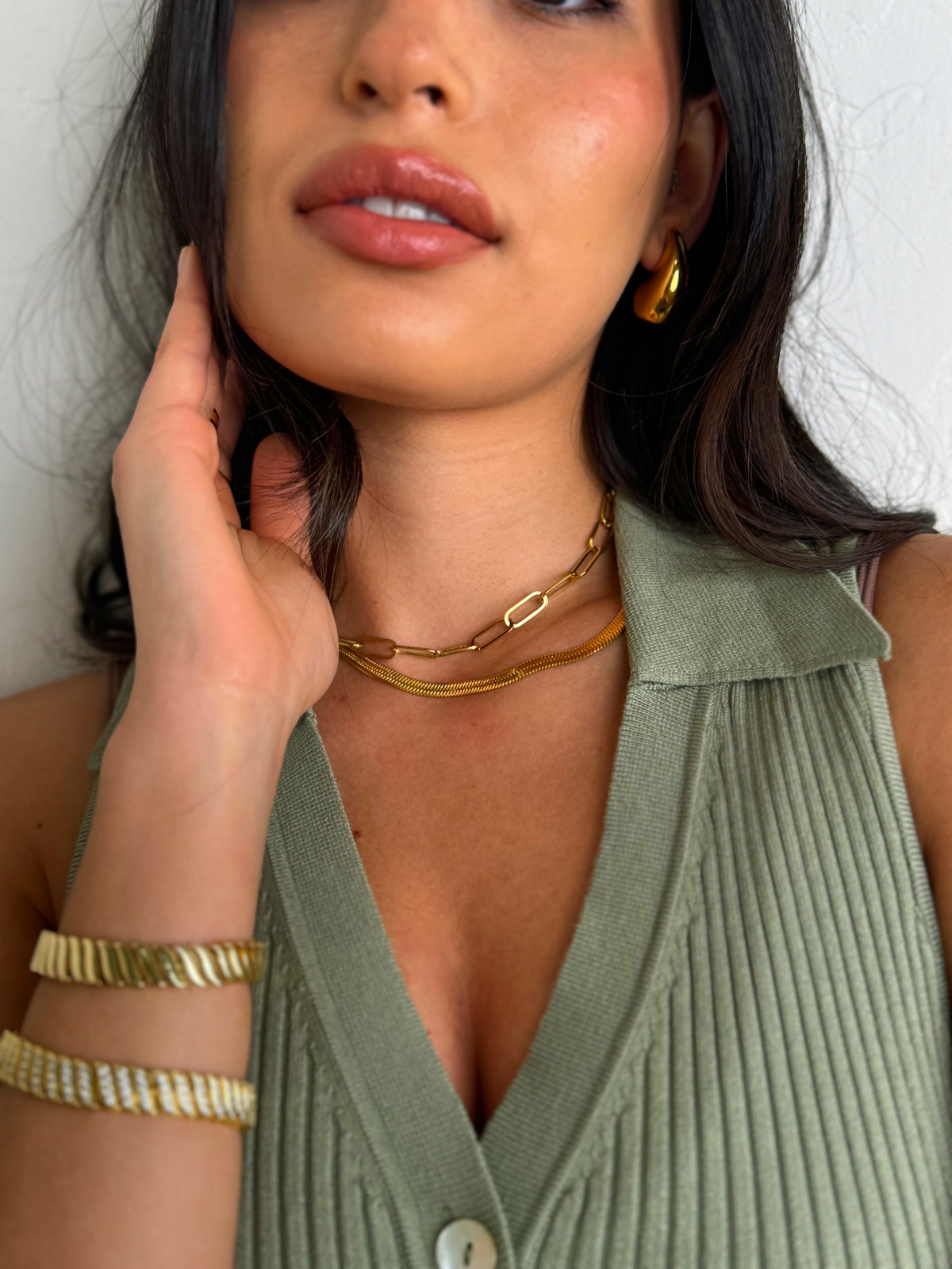 Alba Necklace – Gold