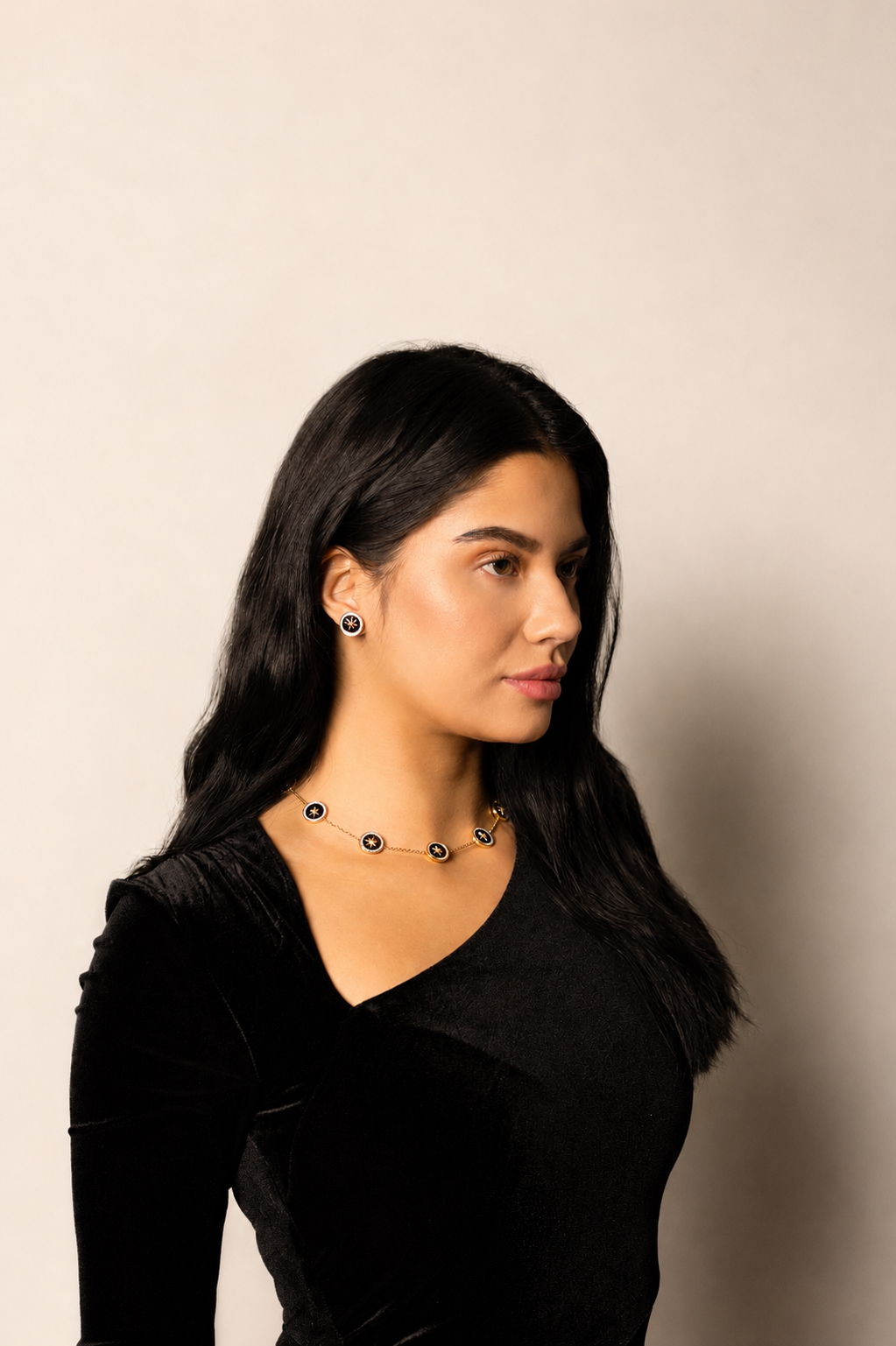 MALIBU26 - North Star black / Necklace