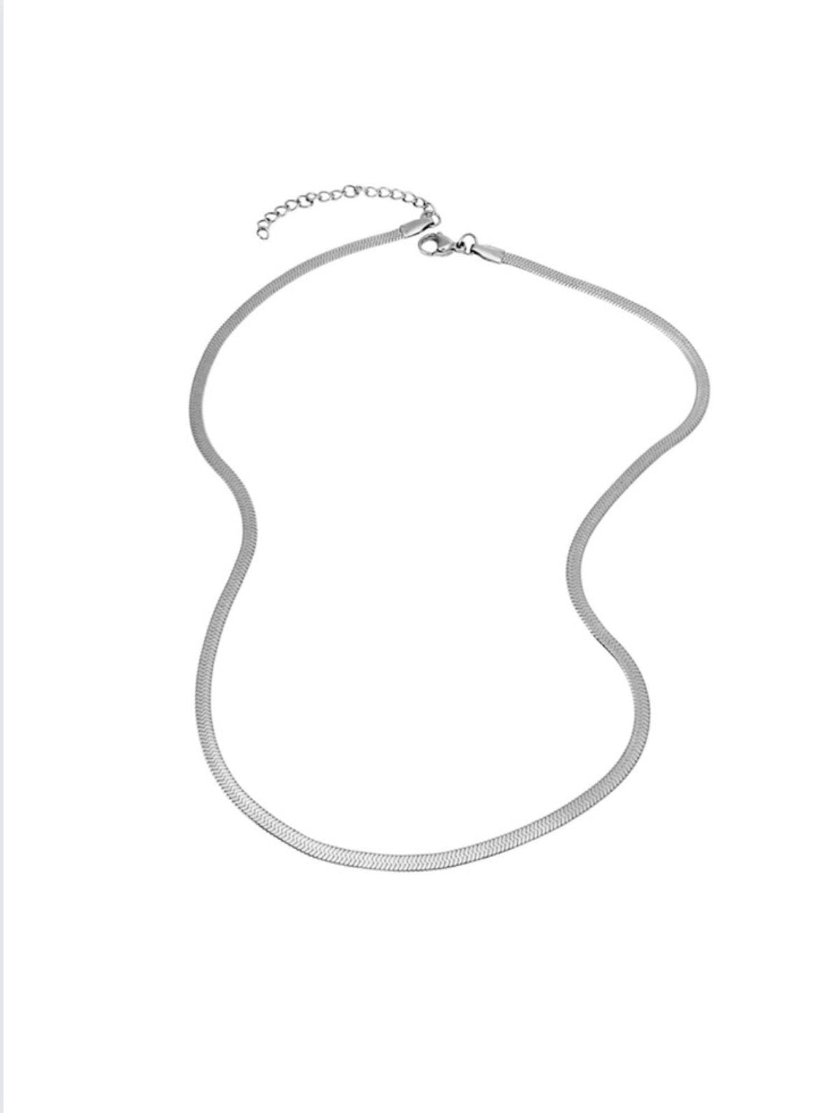 Alba Silver Necklace