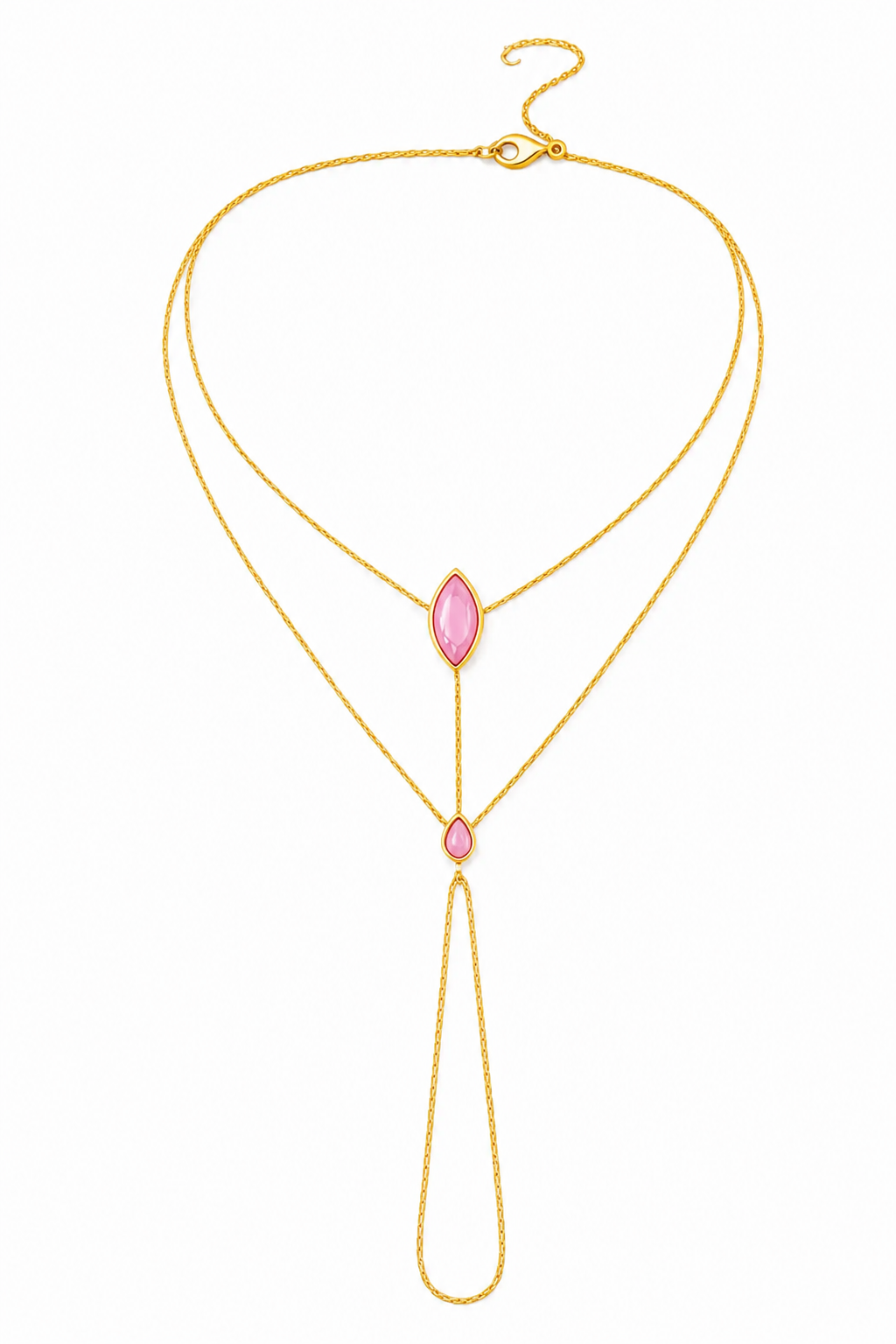 Pink Lagoon Handchain