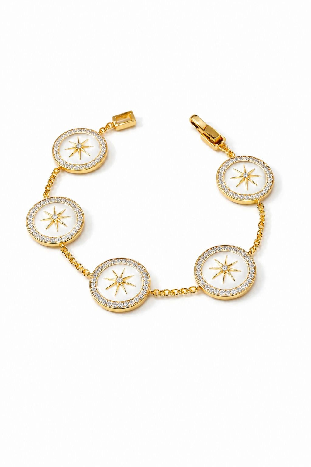 MALIBU26 - North Star / white bracelet