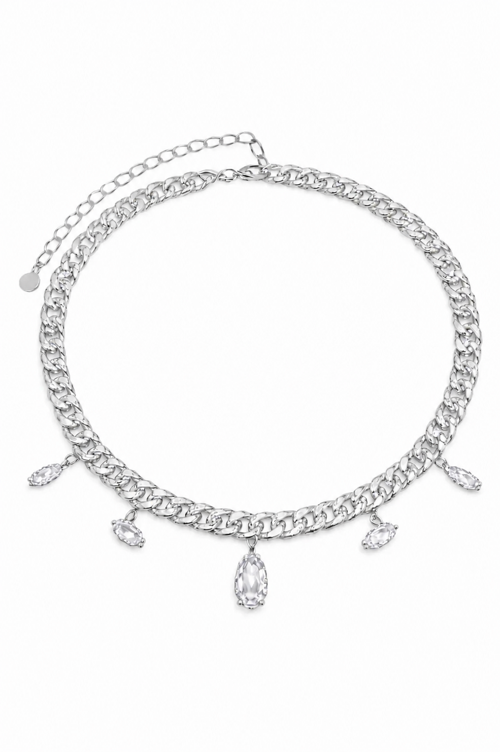 LAYALI SILVER CHOCKER