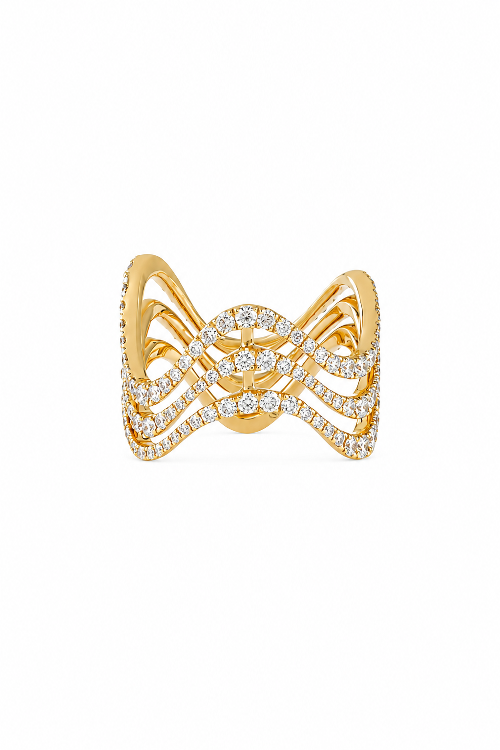 CORAL WAVE RING