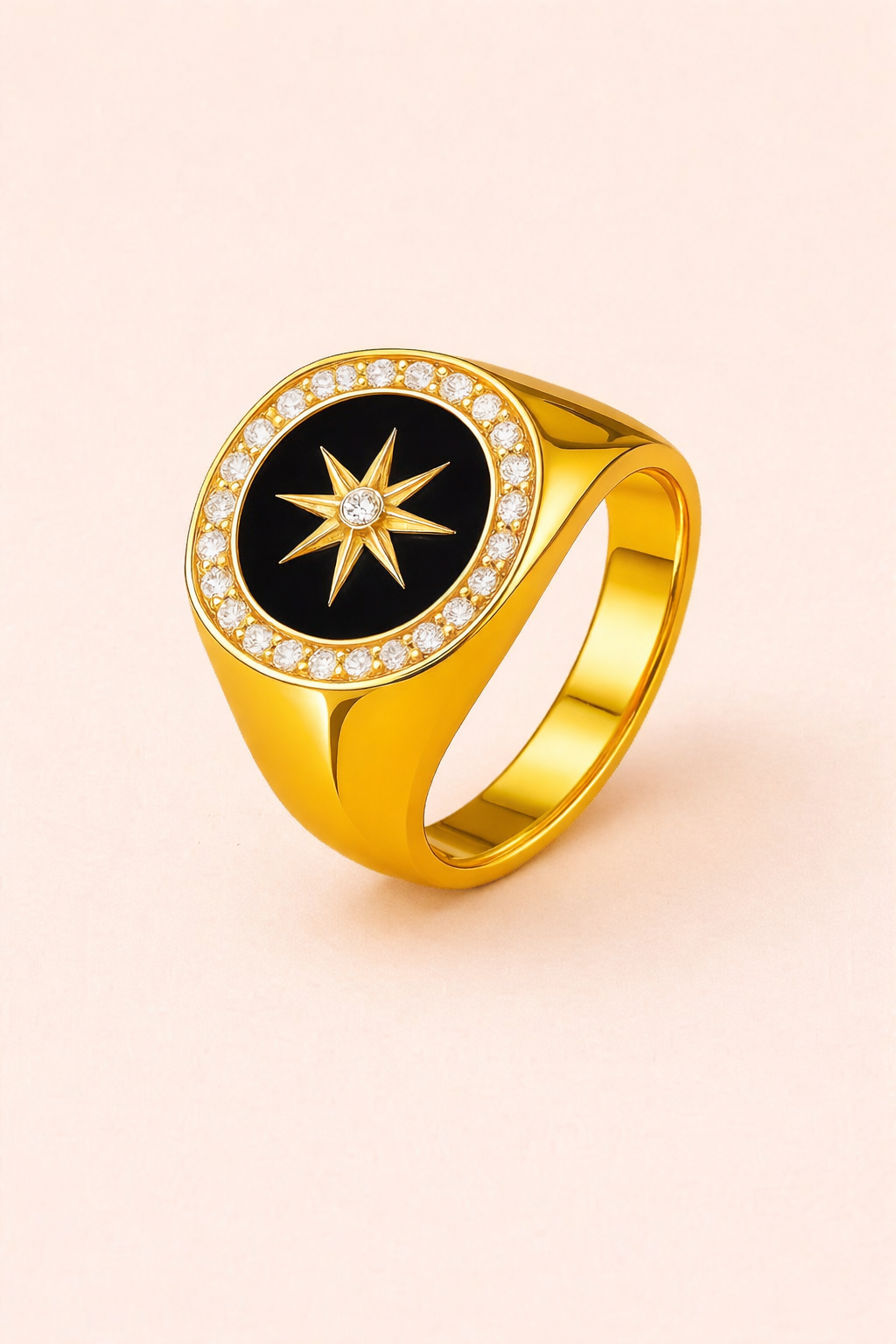 MALIBU26 - North Star black -Pinky Ring