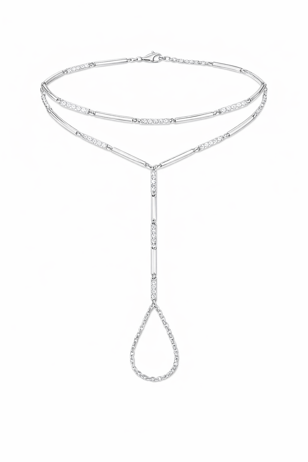 Amalfi hand chain silver