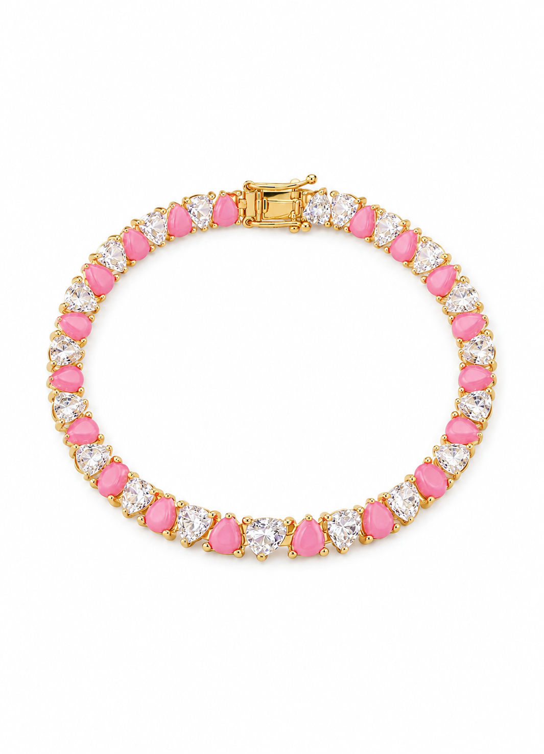 Pink lagoon bracelet