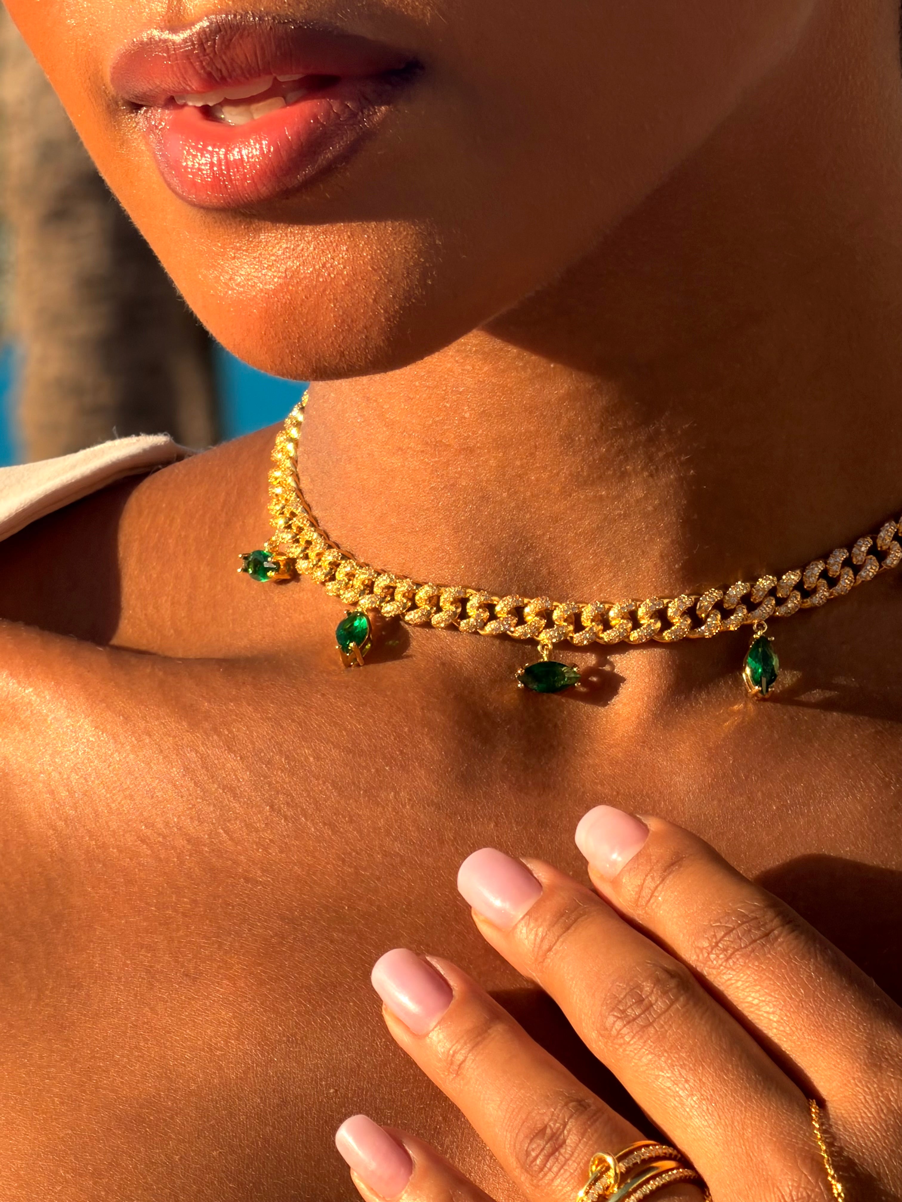 Jade choker