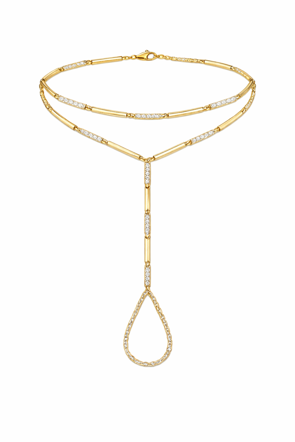 Amalfi hand chain Gold