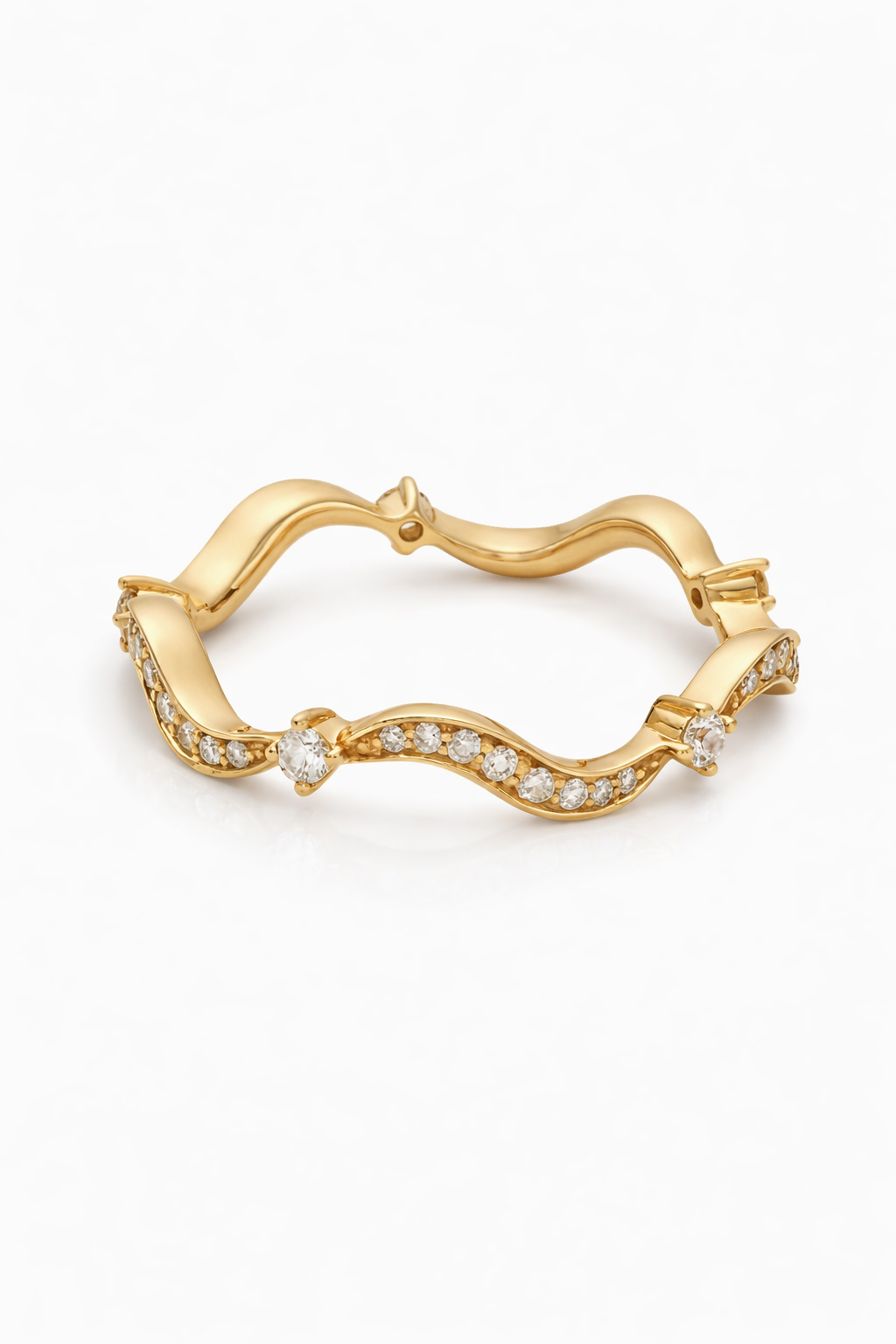 coral Gold Ring